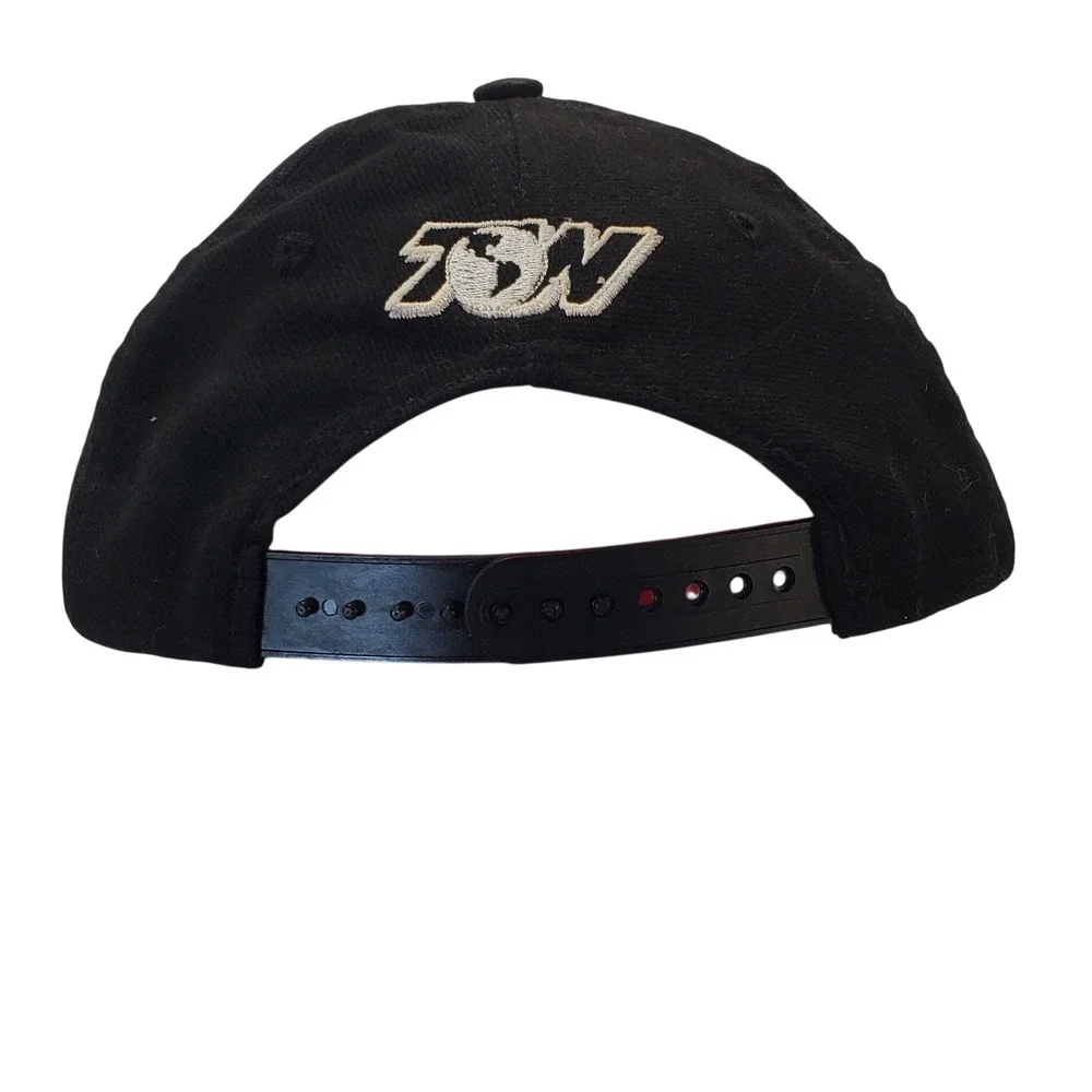 Vintage 90'ABC Monday Night Football Hat Top of the World Snapback Black Cap TOW